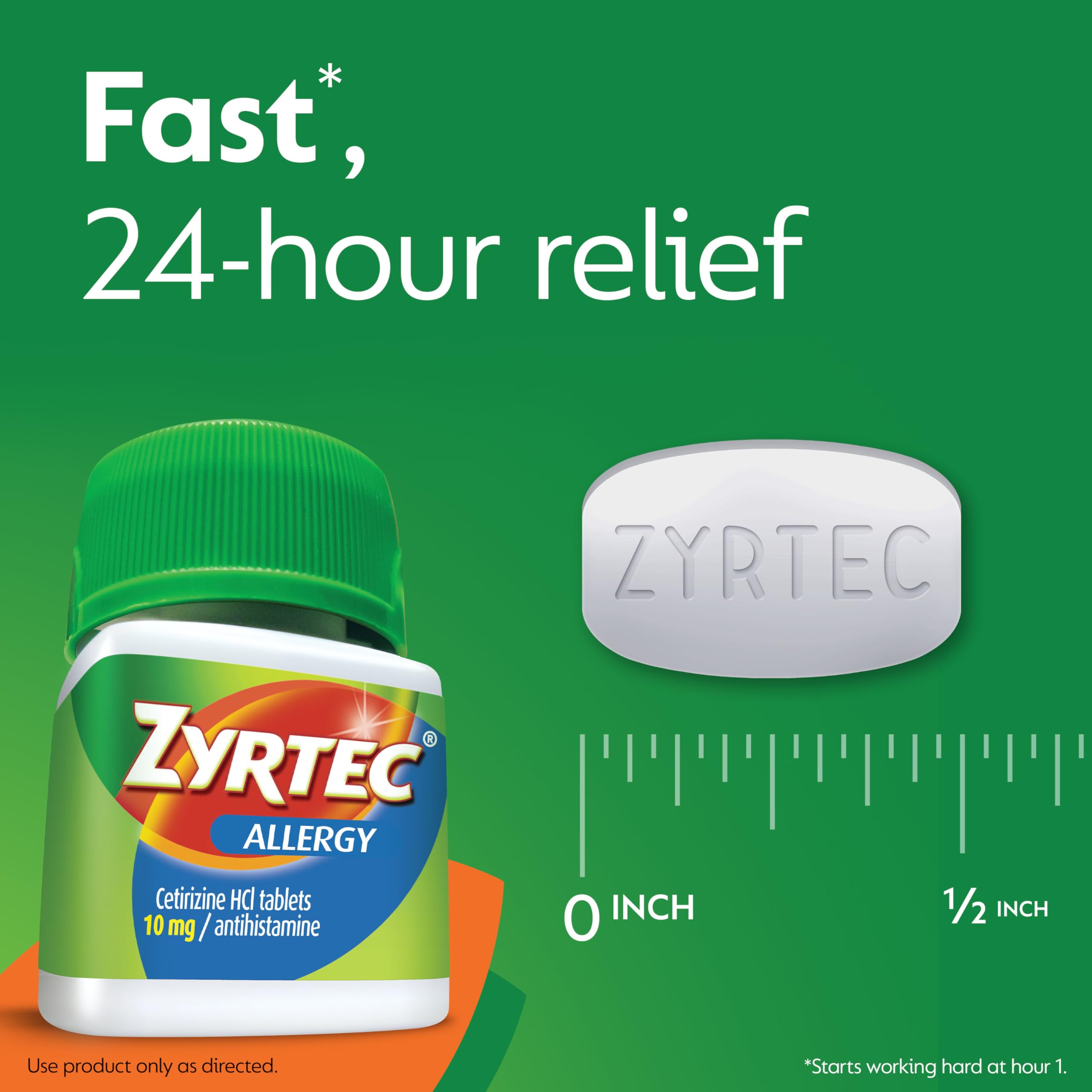 Uso diario de Zyrtec para alivio continuo