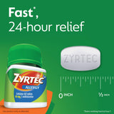 Uso diario de Zyrtec para alivio continuo
